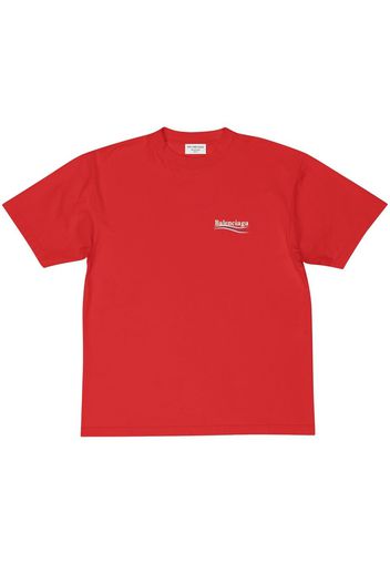 Balenciaga T-shirt Political Campaign - Rosso