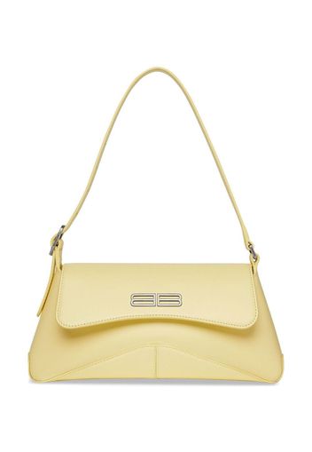 Balenciaga Borsa a spalla XX piccola con battente - Giallo