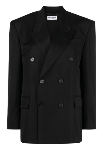 Balenciaga Blazer Shrunk DB - Nero