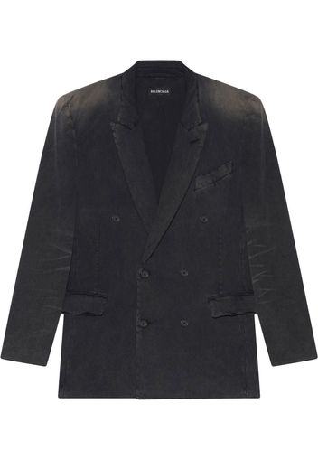 Balenciaga Blazer doppiopetto - Nero