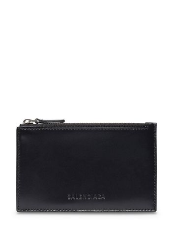 Balenciaga embossed-logo detail wallet - Nero