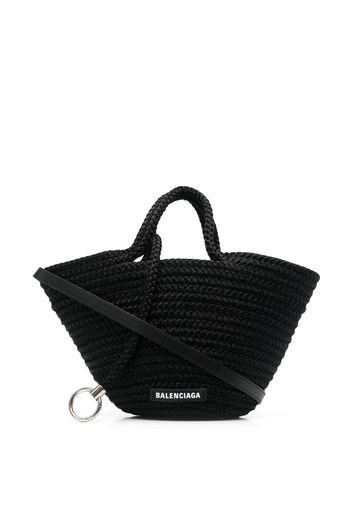 Balenciaga Ibiza woven basket bag - Nero