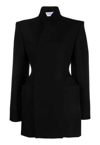 Balenciaga minimal hourglass fitted jacket - Nero