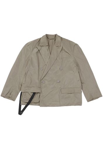 Balenciaga Packable taffeta jacket - Grigio