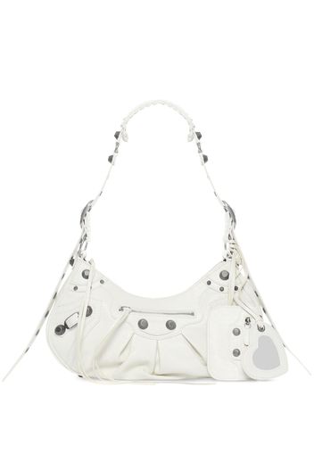 Balenciaga Le Cagole S shoulder bag - 9104 -OPTIC WHITE