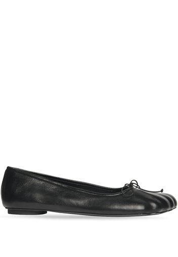 Balenciaga Anatomic leather ballerina shoes - Nero