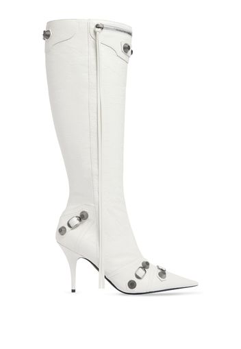 Balenciaga Cagole 90mm knee-high boots - Bianco