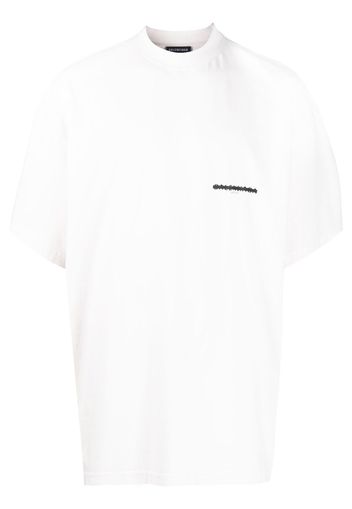 Balenciaga Strike 1917 logo oversize T-shirt - Bianco