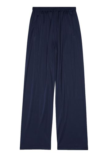 Balenciaga Pantaloni con cavallo basso - Blu