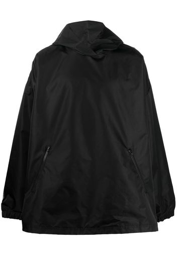 Balenciaga pull-over rain jacket - Nero