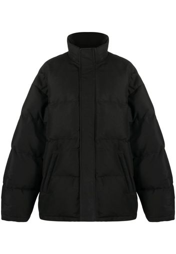Balenciaga zip-up padded jacket - Nero