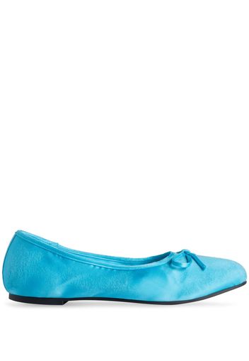 Balenciaga Leopold ballerina shoes - 4000 -TURQUOISE