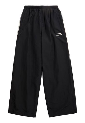 Balenciaga Pantaloni sportivi con inserti - Nero