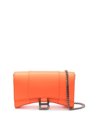 Balenciaga Hourglass wallet-on-chain - Arancione