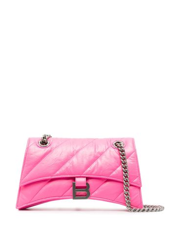 Balenciaga small Crush quilted shoulder bag - Rosa