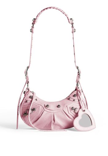 Balenciaga Le Cagole XS studded shoulder bag - Rosa