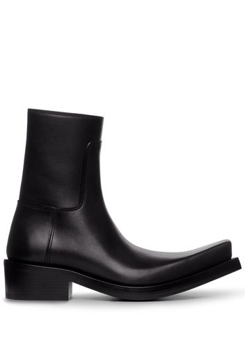 Balenciaga Stivali Santiago in pelle - Nero