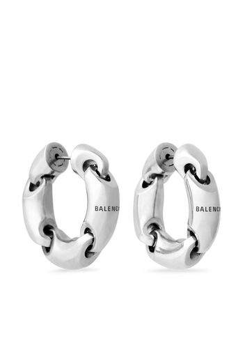 Balenciaga Solid 2.0 earrings - Argento