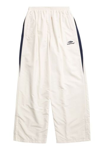 Balenciaga panelled-design track pants - Bianco