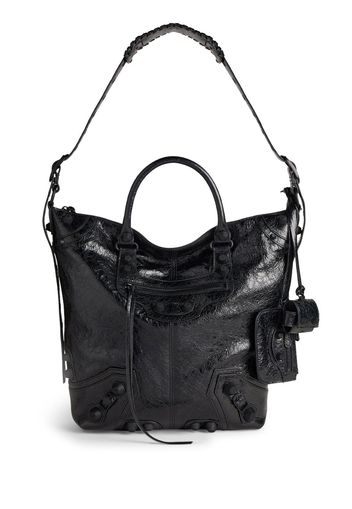 Balenciaga Le Cagole leather tote bag - Nero