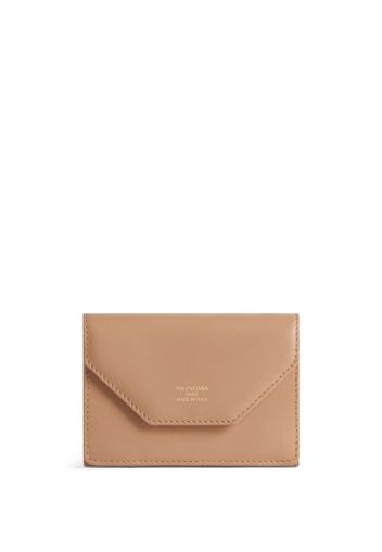 Balenciaga Envelope leather mini wallet - Toni neutri