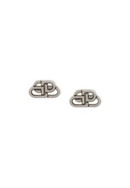 monogram stud earrings