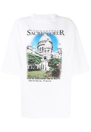 Balenciaga photograph-print short-sleeve T-shirt - Bianco