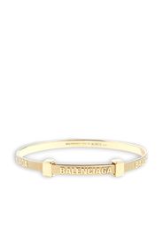 Balenciaga force striped bracelet - Oro