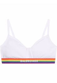 Balenciaga Reggiseno sportivo Pride - Bianco