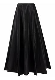 Balenciaga pleated full maxi skirt - Nero