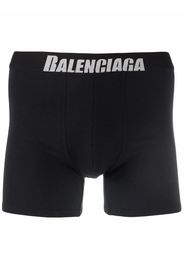 Balenciaga Boxer con ricamo - Nero