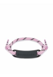 Balenciaga plate rope bracelet - Rosa