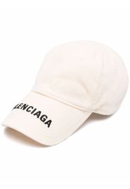 Balenciaga Cappello da baseball con ricamo - Toni neutri