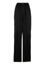 Balenciaga crease-effect jacquard pyjama trousers - Nero