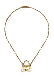 Balenciaga Hourglass pendant necklace - Oro