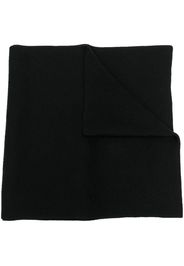 Balenciaga fine-knit wool-blend scarf - Nero