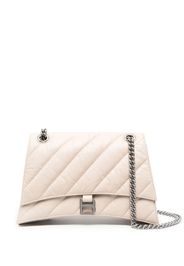 Balenciaga Crush quilted shoulder bag - Toni neutri