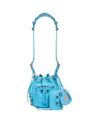 Balenciaga XS Le Cagole bucket bag - Blu