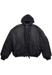 Balenciaga Bomber imbottito Paris All - 1000 -Black