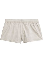 Balenciaga elasticated-waistband running shorts - 9441 -CEMENT BEIGE
