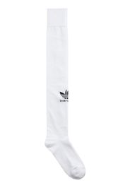 Balenciaga x adidas Soccer logo-intarsia socks - Bianco