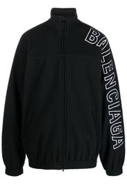 Balenciaga logo-print track jacket - Nero