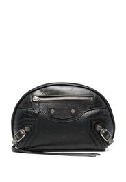 Balenciaga small Le Cagole leather make up bag - Nero