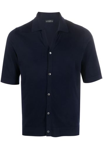 Ballantyne short-sleeve knit shirt - Blu