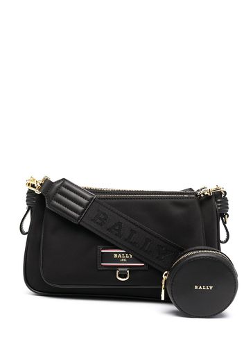 Bally Elenia engraved-logo crossbody bag - Nero