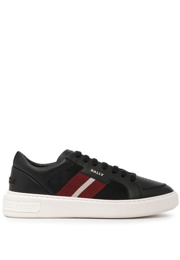 Bally Sneakers con righe - Nero