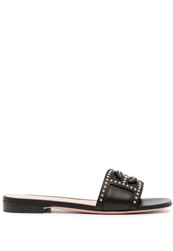 Bally Peoni flat leather sandals - 0