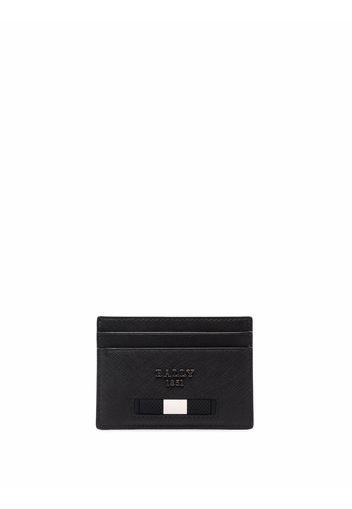 Bally textured leather cardholder - Nero