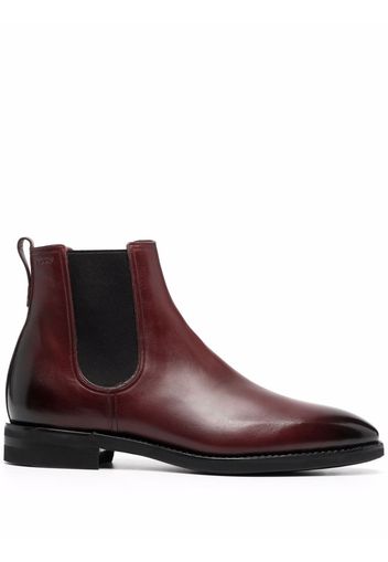 Bally almond-toe ankle boots - Rosso
