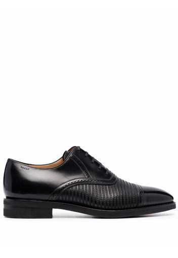 Bally Scevian leather oxford shoes - Nero